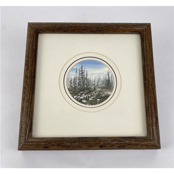Cheryl Price Montana Watercolor Painting