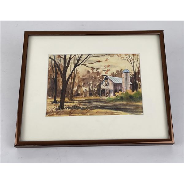 Sandra Wall Vermont Watercolor Painting