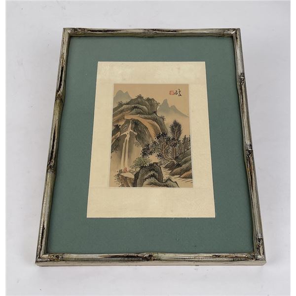 Antique Chinese Watercolor Painting