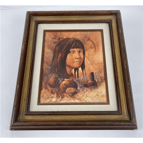 Tony Sandoval Oil on Canvas Painting