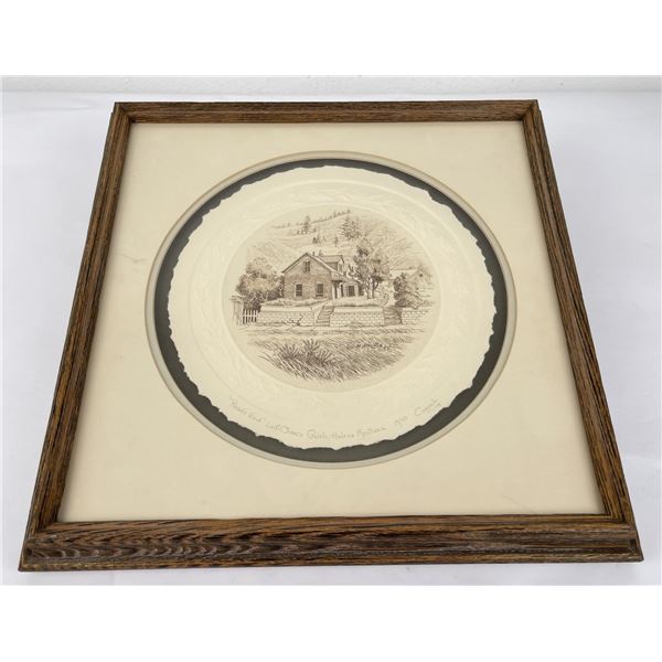 Barbara Coppock Helena Montana Engraving