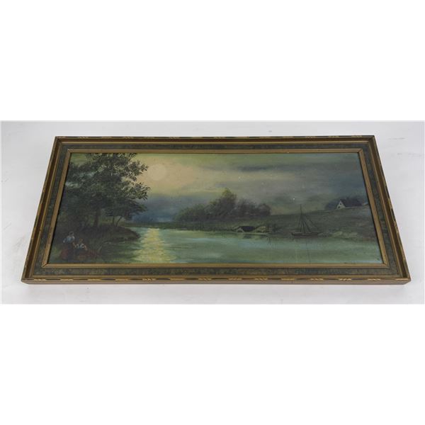 Antique Hudson River School Painting