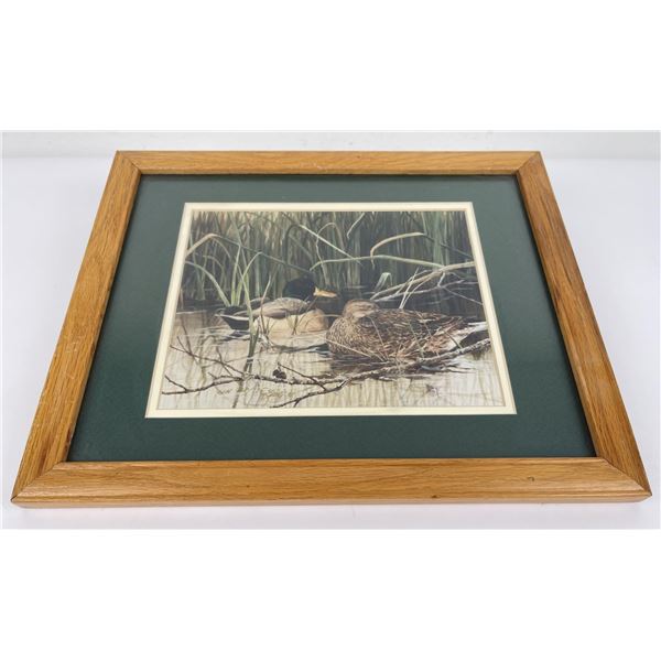 Clay Montana Duck Print Signed Numbered