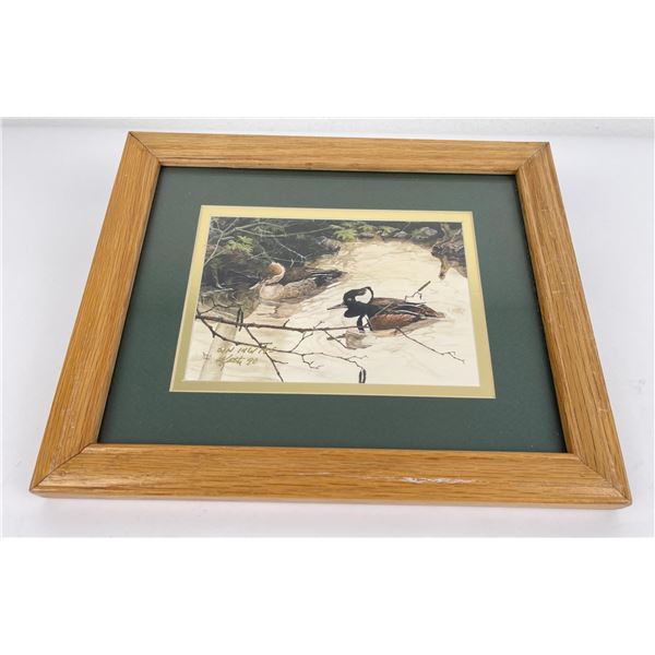 Signed and numbered Duck Print Montana