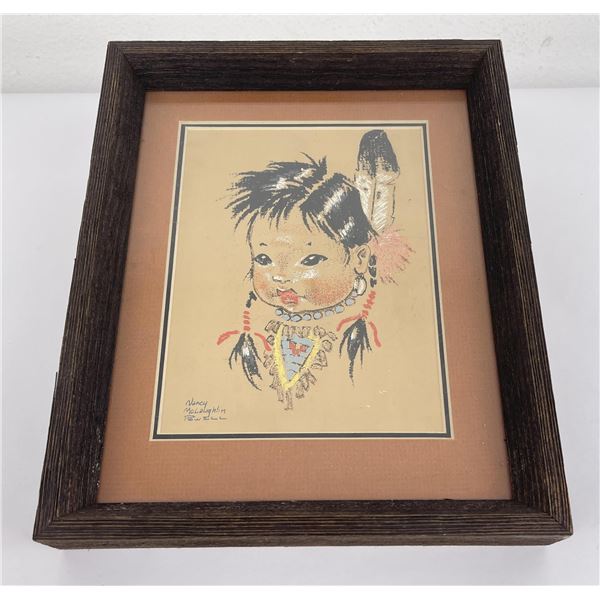 Nancy McLaughlin Powell Indian Painting Montana