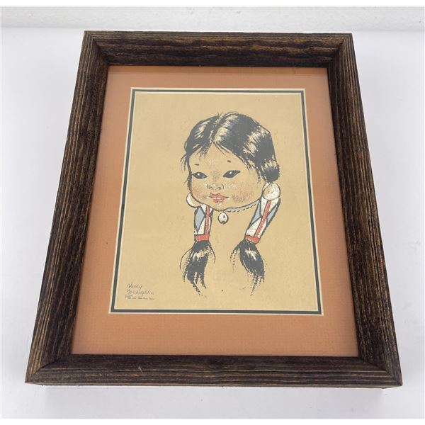 Nancy McLaughlin Powell Indian Painting Montana