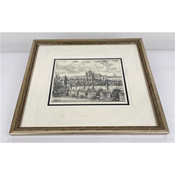 European Pencil Drawing