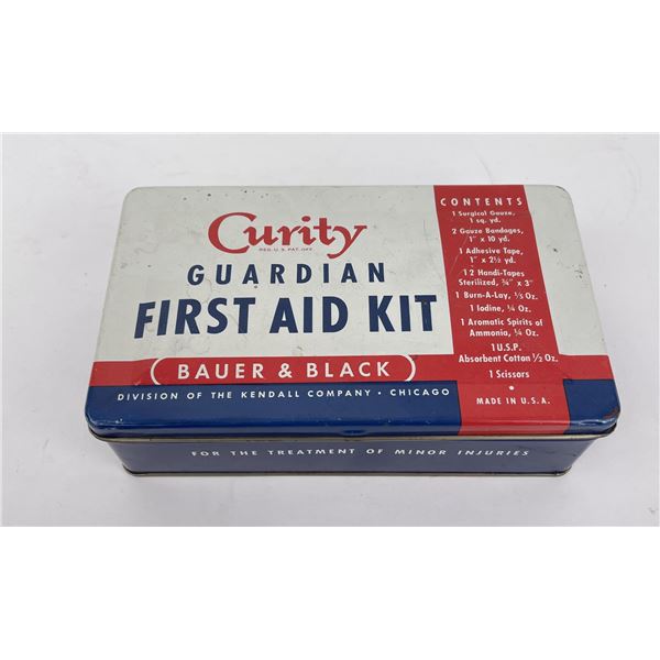 Curity Guardian First Aid Kit Tin