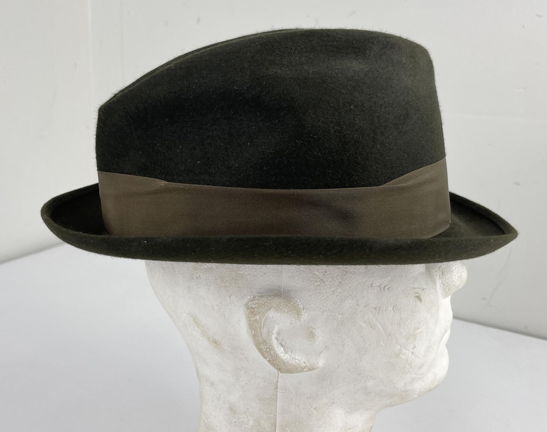 Vintage Stetson Selv Edge Fedora Hat