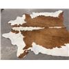 Image 2 : Tanned Brindle Steerhide Steer Bull Cow Rug