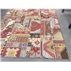 Image 5 : Ankara Dhurrie Rug Persian Oriental Patch Rug