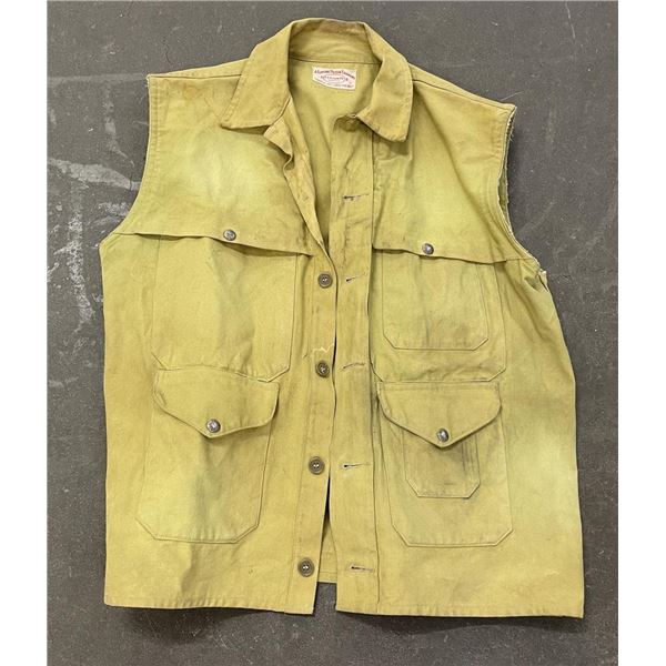 Filson Tin Cloth Hunting Vest