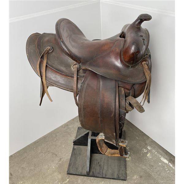E.C. Lee Cowboy Saddle Pierre South Dakota