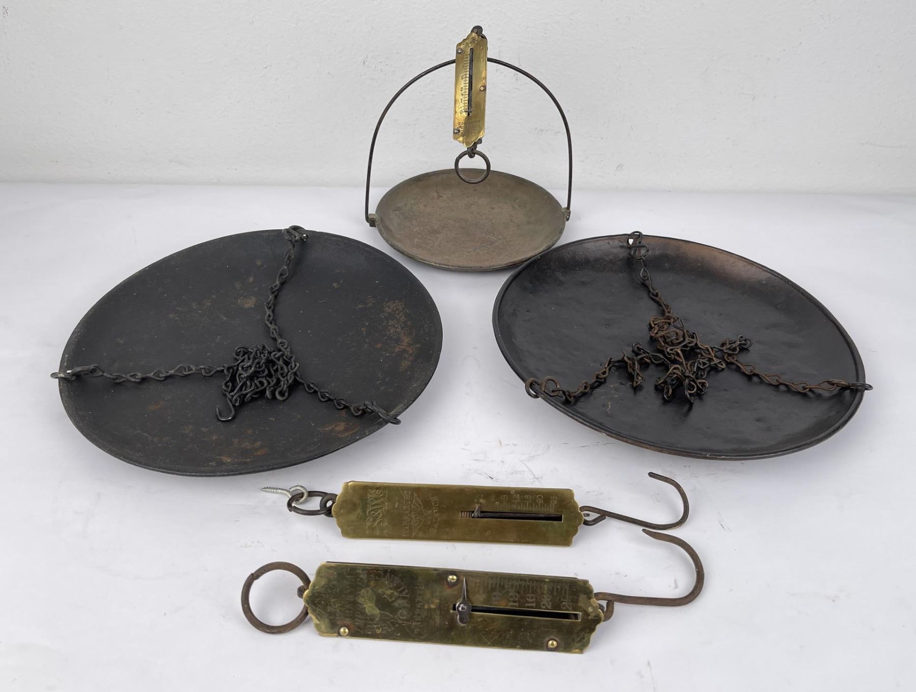 Pair of Antique Spring Scales
