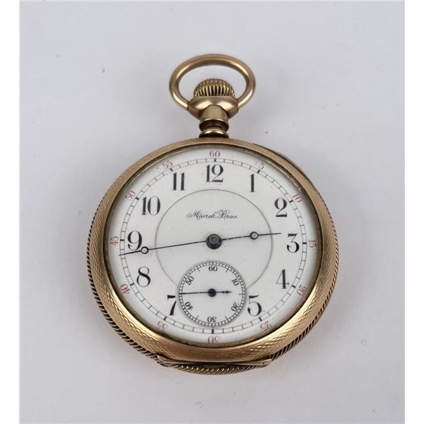 Antique Gold Filled Pocket Watch