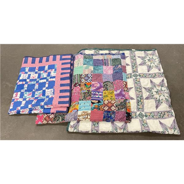 Group of Vintage Quilts