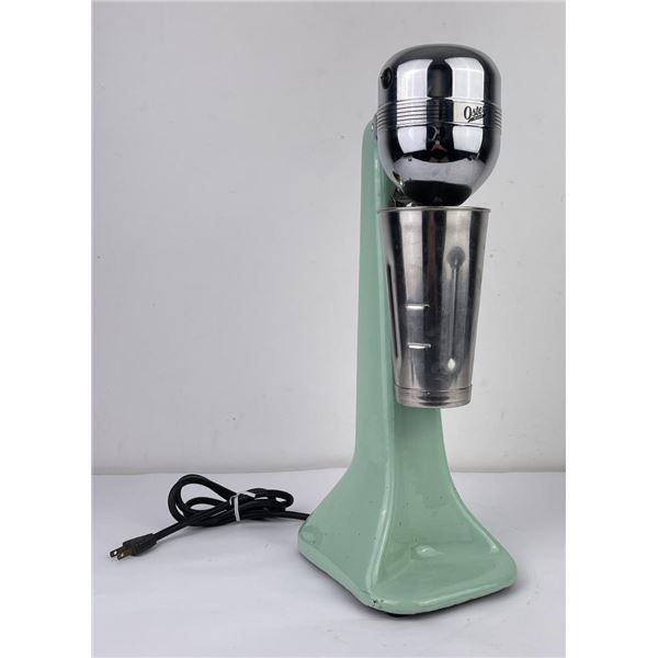 Oster Green Cast Iron Milkshake Maker Mixer