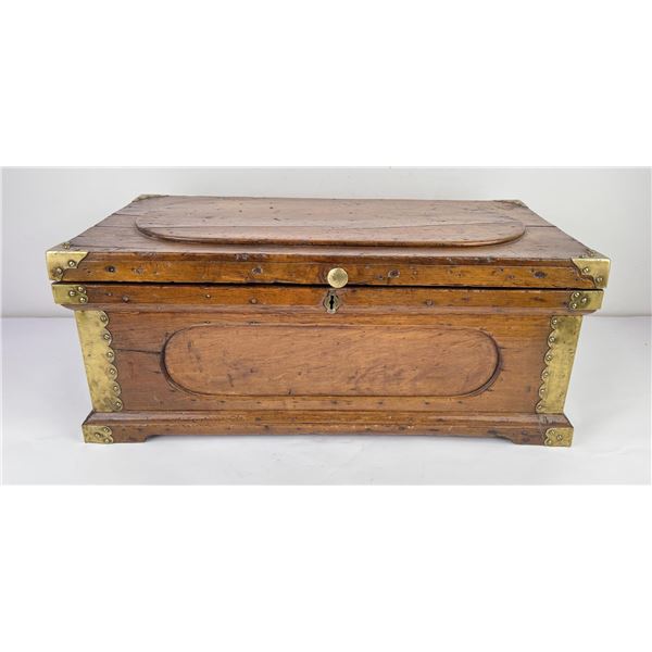 Antique Carpenters Tool Box Chest