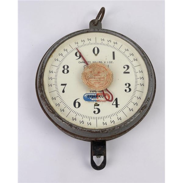 Antique Dry Goods Store Mercantile Scale