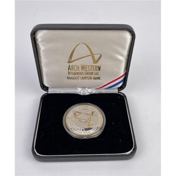 Arch Western Bitunimous Group Silver Round