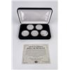 Image 1 : Five Famous Dollar Designs Silver Rounds