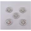 Image 3 : Five Famous Dollar Designs Silver Rounds
