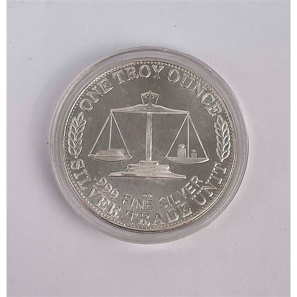Silver Trade Unit Hard Rock Miner 1oz Round