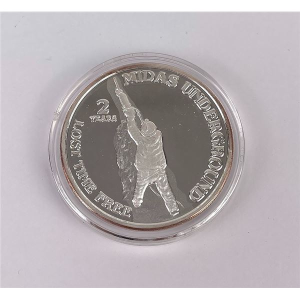 Newmont Midas Underground 1oz Silver Round