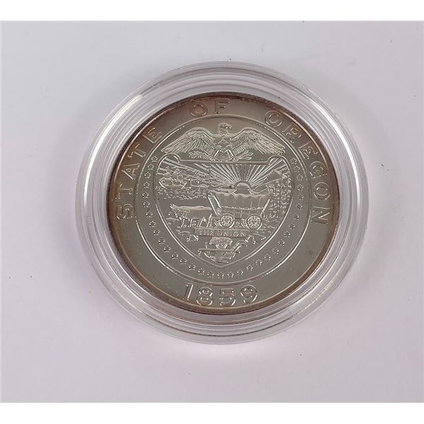 National Historic Oregon Trail Silver Round