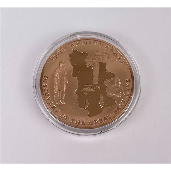 Discovery of the Great Salt Lake Commemorative