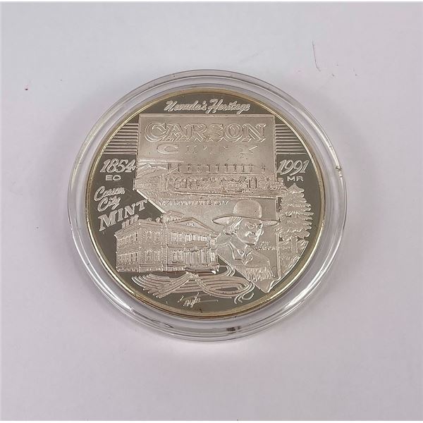 1854 - 1991 Nevada's Heritage Commemorative Coin