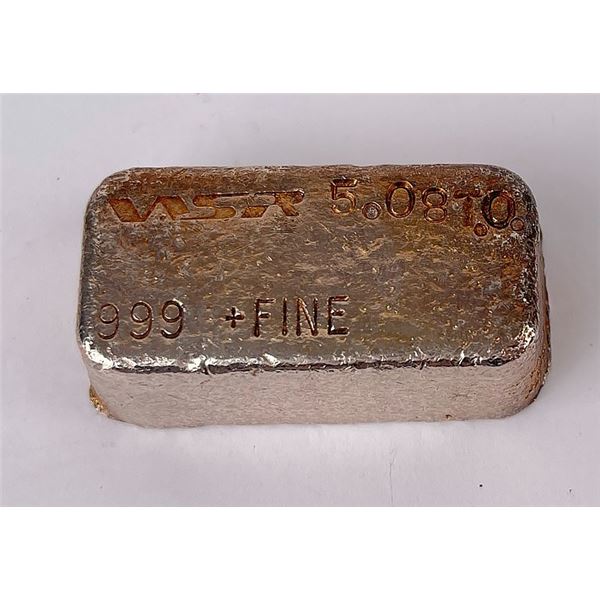 WSR Hand Poured Silver Bar