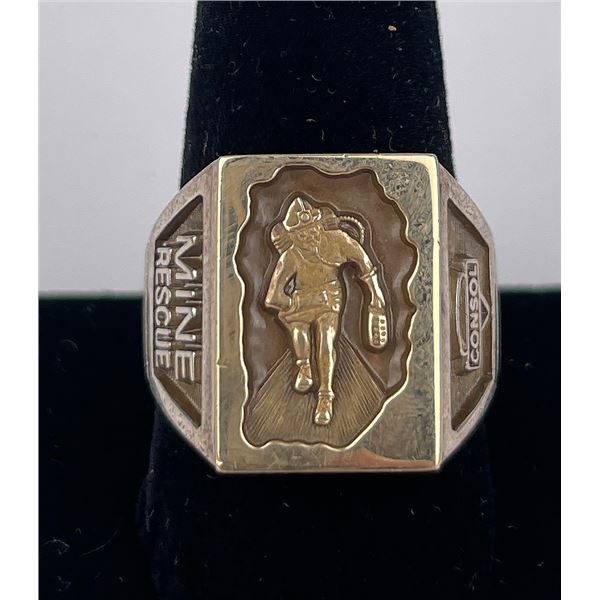 Consol Mine Rescue Ring 10K Gold