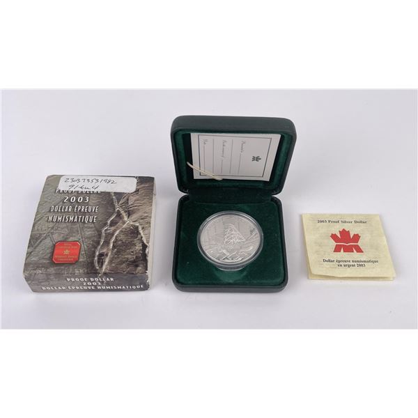 2003 Canada Proof Silver Dollar