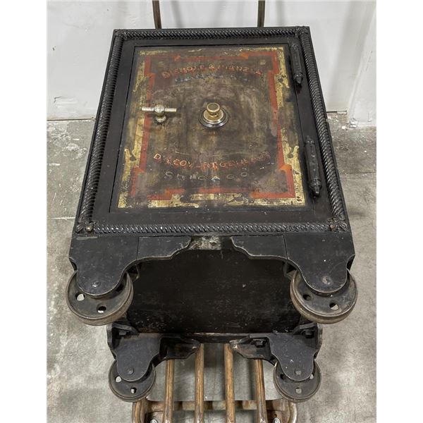 Antique Cast Iron Diebold Safe