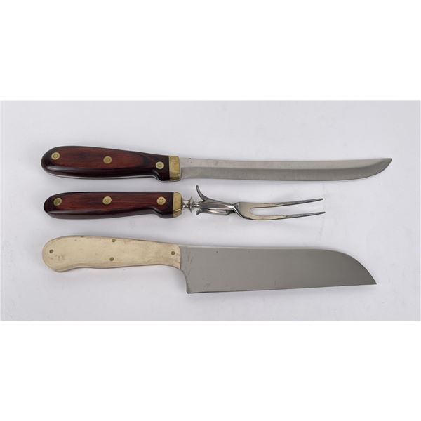 Custom Made Robert Beaty Kitchen Knives