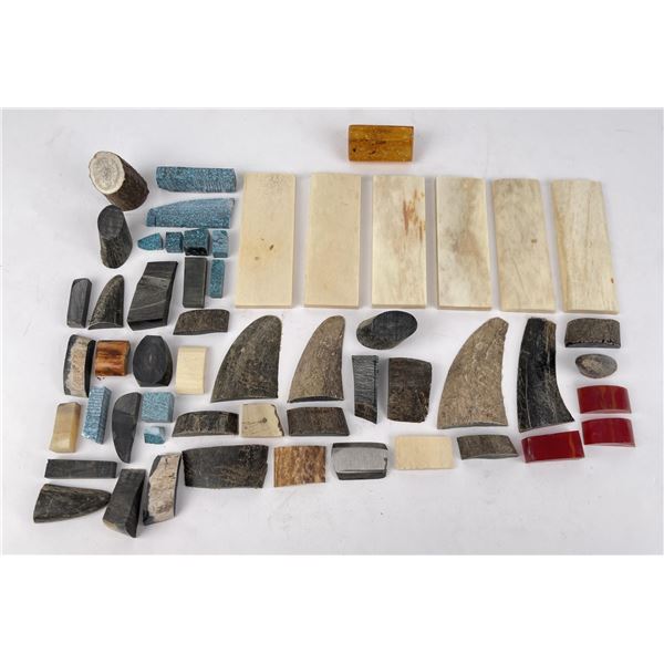 Bone and Horn Knife Handle Scale Material