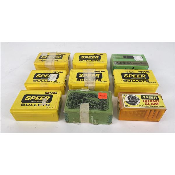 Group of .30 Cal Reloading Bullets