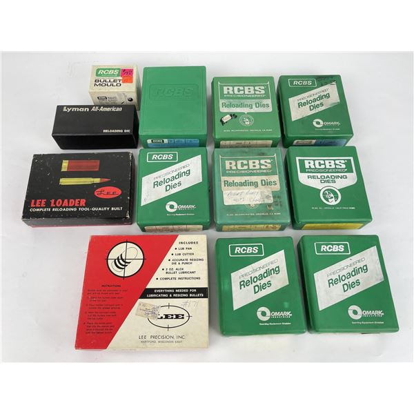 Large Group of Reloading Dies