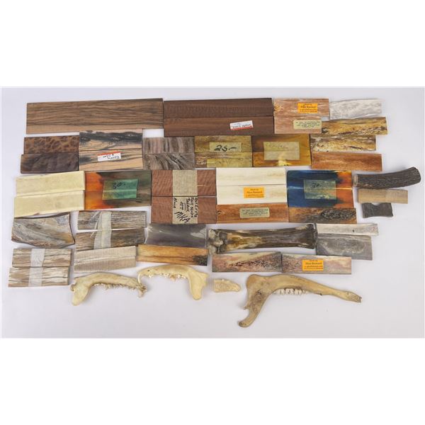 Lot of Knife Scales Handle Material