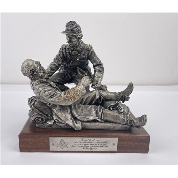 Rod Tunison Gettysburg Friend to Friend Sculpture