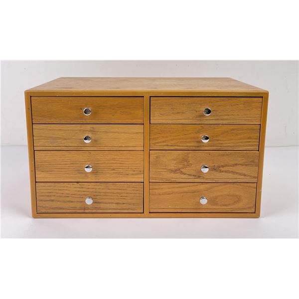 Oak Chest w/ Knife Making Materials