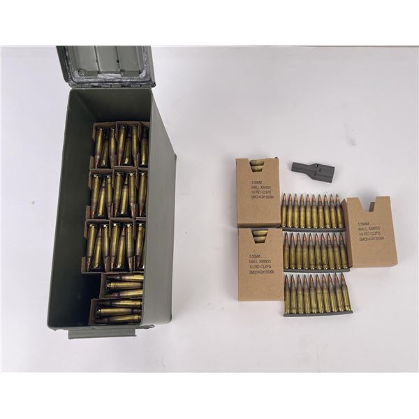 420 Rounds of 5.56mm Federal Green Tip