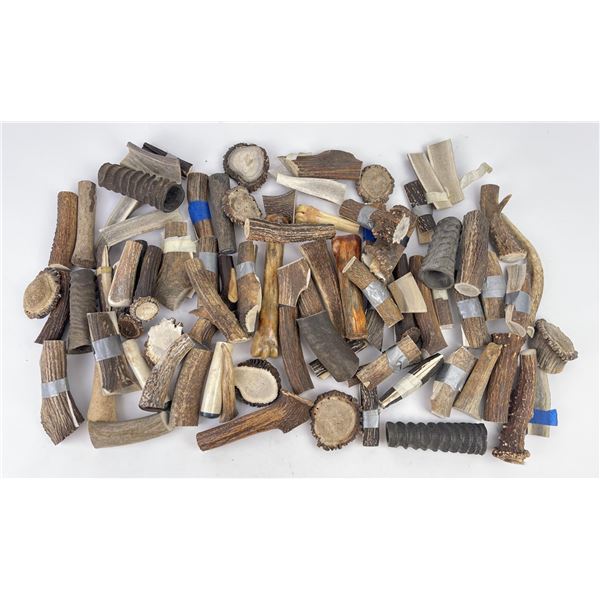 Group of Stag and Antler Knife Scale Material