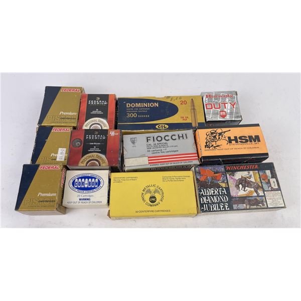 Large Group of Assorted Pistol Rifle Ammo