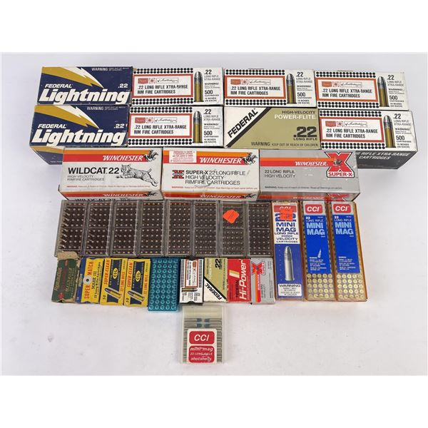 6600 Rounds of .22 Ammo