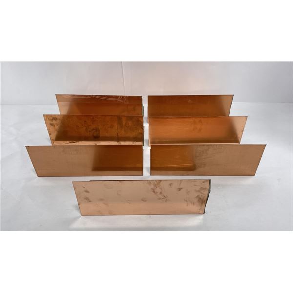 Lot of Copper Knife Making Sheets