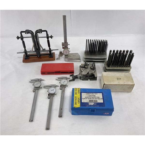 Large Grouping of Machinists Lathe Tools