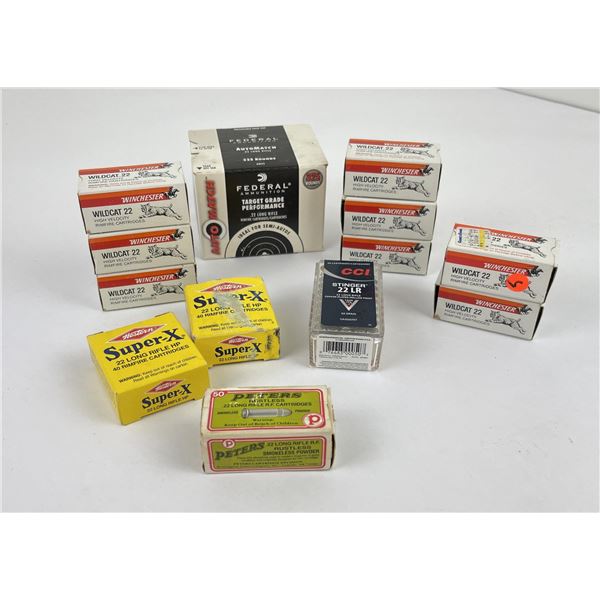 900 Rounds of .22 Ammo