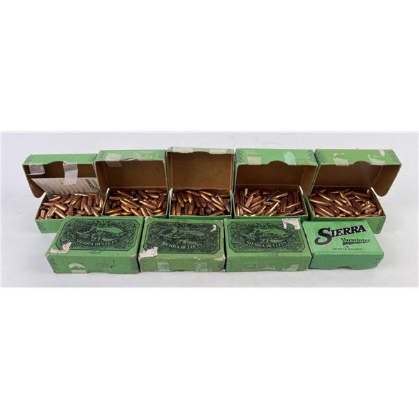 900 Rounds of .25 Sierra Rifle Bullets